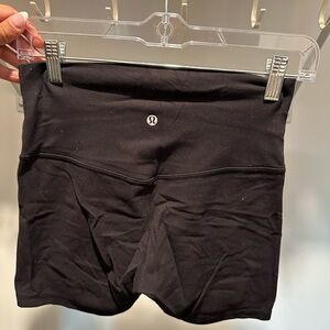 lululemon athletica Women's Black Bike Shorts
